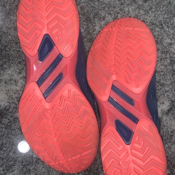 COPY - Women’s ASICS Solution Speed FF. Grand Shark/Papaya. - Picture 4 of 4